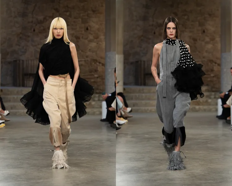 LV 2025早春女裝系列。品牌提供