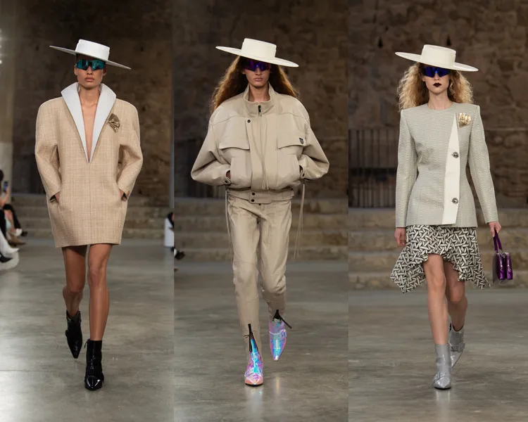 LV 2025早春女裝系列。品牌提供