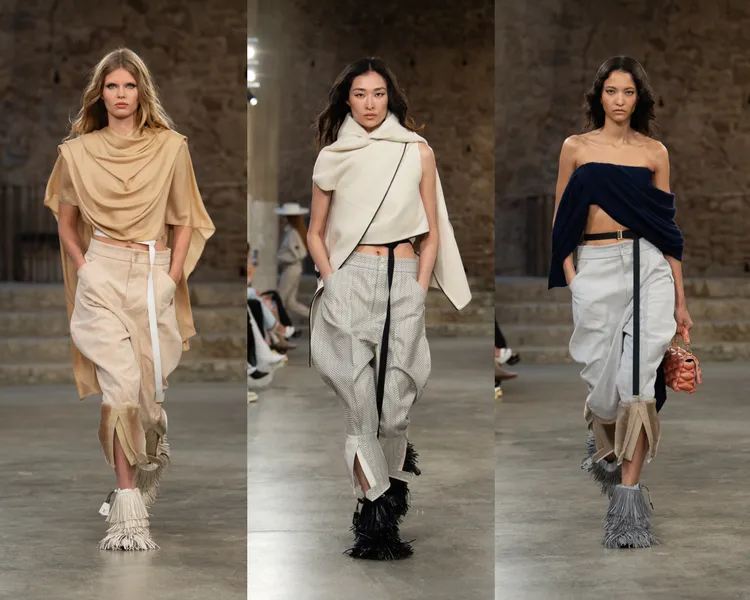 LV 2025早春女裝系列。品牌提供