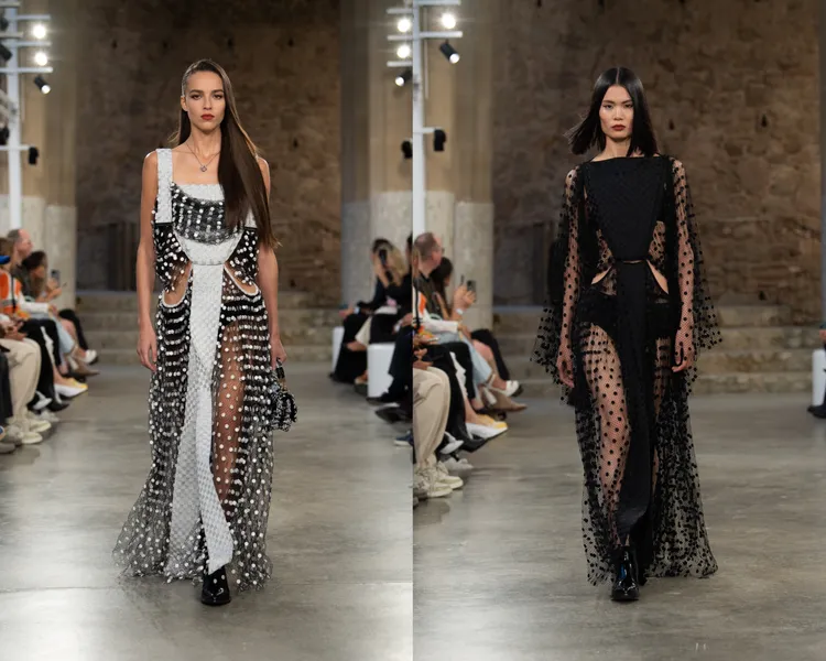 LV 2025早春女裝系列。品牌提供