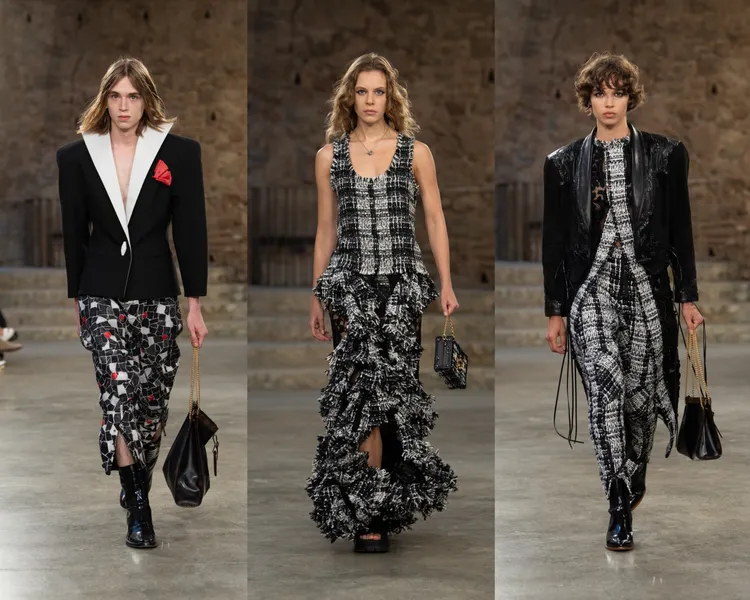 LV 2025早春女裝系列。品牌提供