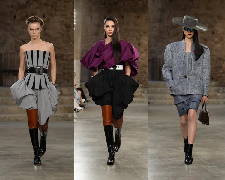 LV 2025早春女裝系列。品牌提供