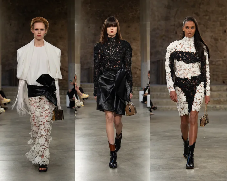 LV 2025早春女裝系列。品牌提供