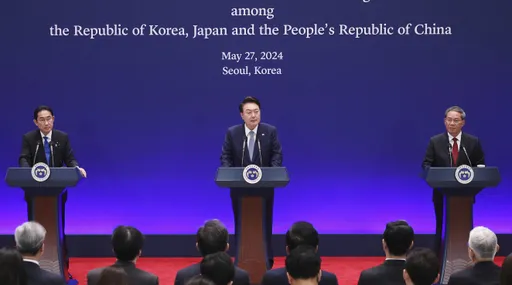 中日韓峰會同意加強合作 視北韓非核化為共同利益