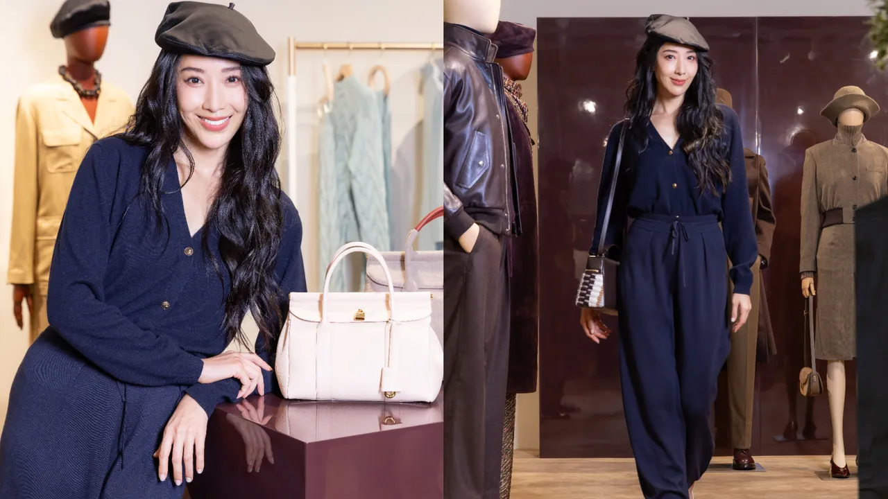 隋棠昨在香港出席Loro Piana 2024/25秋冬預覽活動。品牌提供