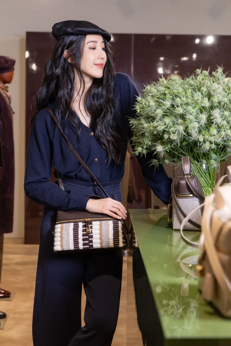 隋棠現身Loro Piana在香港舉辦的2024/25秋冬預覽活動。品牌提供