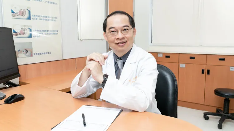 林口長庚醫院睡眠中心莊立邦醫師。林口長庚醫院提供