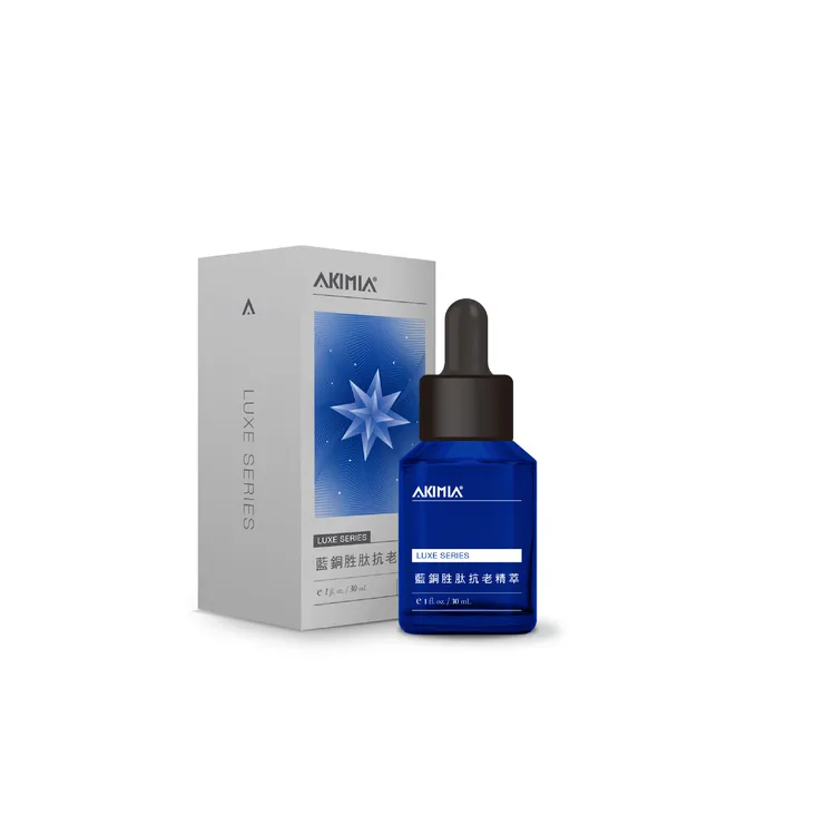 AKIMIA藍銅胜肽抗老精萃，30ml／2980元。品牌提供