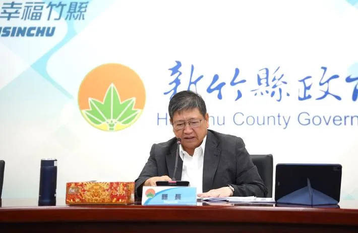 新竹縣長楊文科。新竹縣府提供