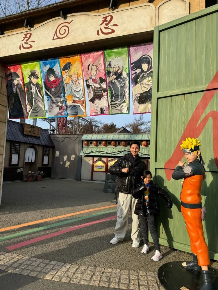 立威廉（左）帶Harper完成夢想。Jim提供