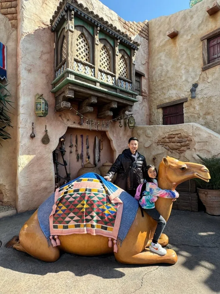 父女擁有很多回憶。Jim提供