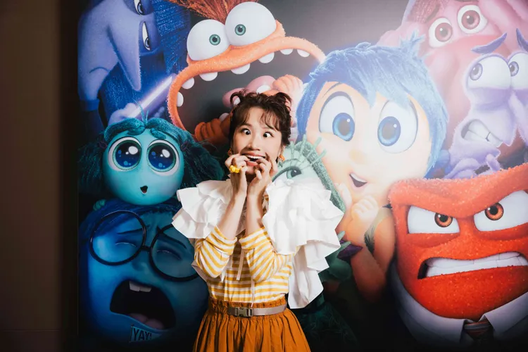 Lulu坦承自己愛焦慮的部份跟阿焦很像。迪士尼提供