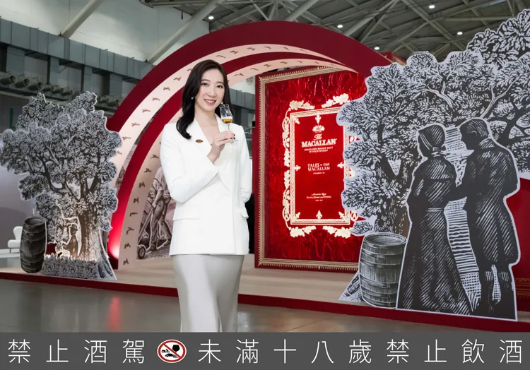 台灣愛丁頓寰盛洋酒董事總經理黃皓茵Helen，誠摯邀請藝術愛好者見證麥卡倫創辦人非凡時刻。業者提供