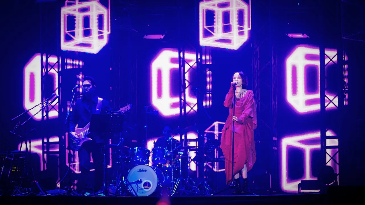 楊乃文世界巡演在北京落幕。亞神音樂提供