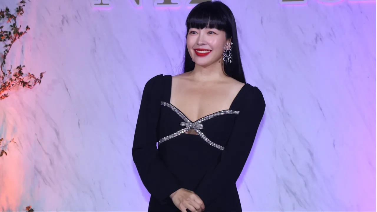 微風集團策略長廖曉喬出席微風之夜。彭欣偉攝