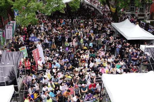 5000民眾重現太陽花? 立法院下令關閉正門!鬆口「怕民眾衝進來」