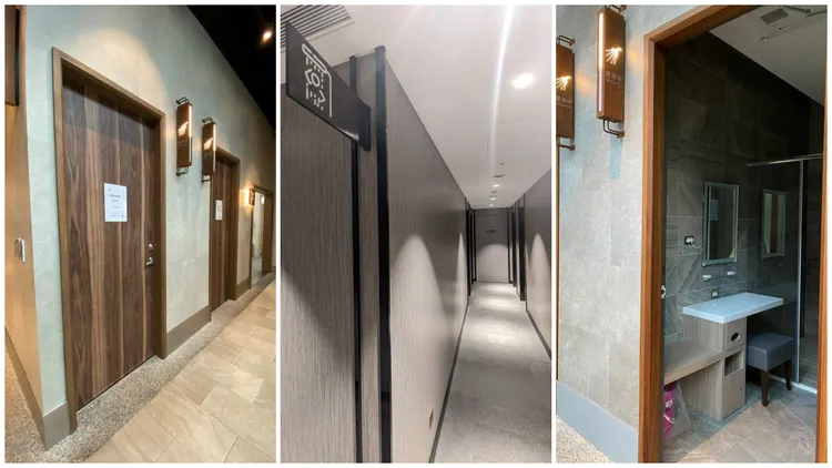 桃機有功免費淋浴室給旅客使用。翻攝桃機官網