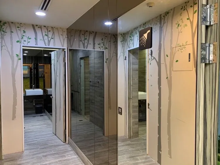 桃機有功免費淋浴室給旅客使用。翻攝桃機官網