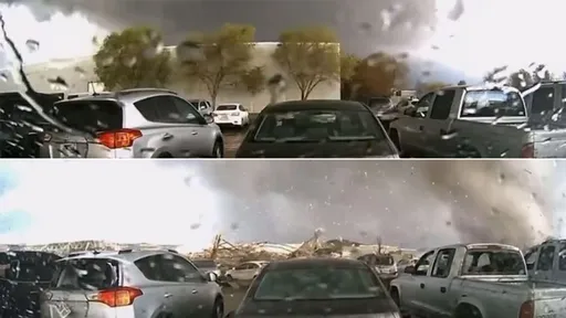 駭人影片｜工廠15秒夷為平地　龍捲風超狂摧屋過程曝光