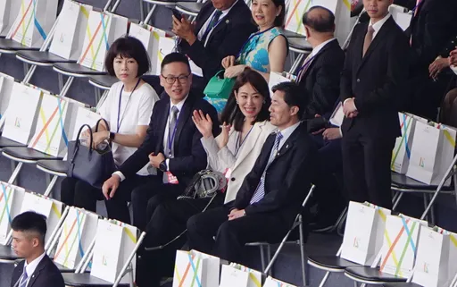 「防疫女神」賈永婕現身賴清德就職!藍黨團拒絕出席 這位女藍委獨自來了