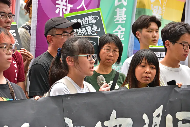 中山大學社會系同學表示，認同國會改革的本質，但審查過程並未有程序正義。台權會提供