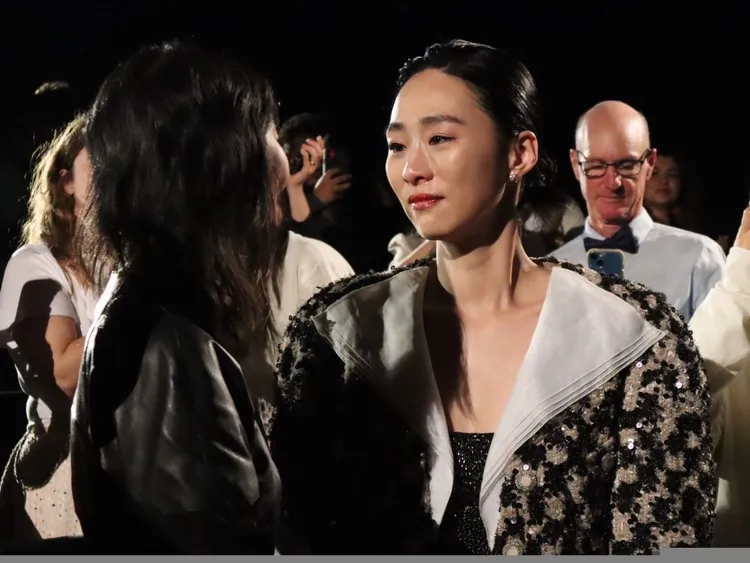 吳可熙在坎城影展《藍色太陽宮》首映。CAA提供