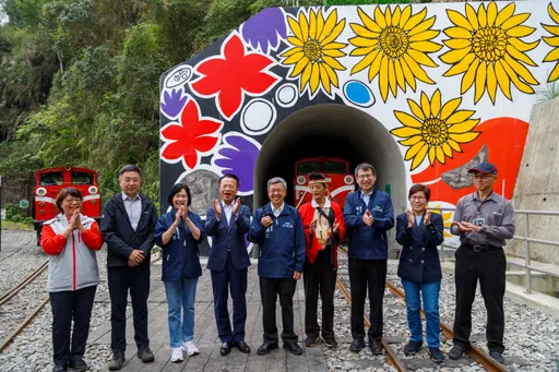 陳建仁卸任前見證阿里山林鐵最後一哩路 睽違15年終於要全線通車