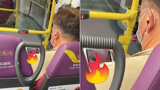 博愛座阿伯「搭公車看AV」 一舉動竟讓網友誇讚有公德心