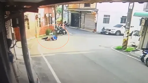 燒肉粽事件翻版!新竹冷氣男失足2樓跌下 壓死路過24歲男