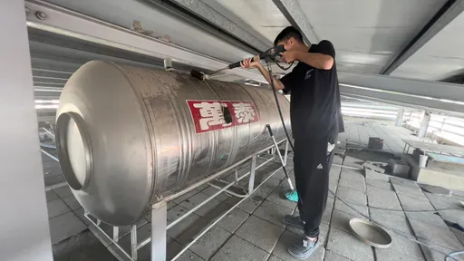 水塔建議每半年清洗 環景攝影避免假清潔真A錢
