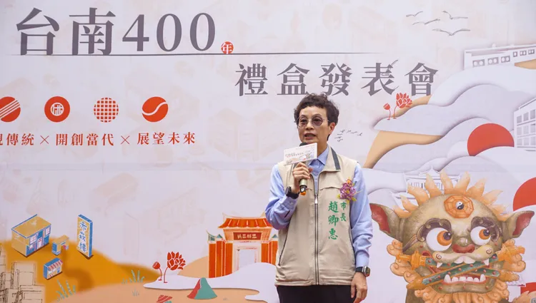 台南副市長趙卿惠到場見證。校方提供