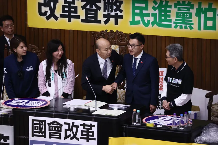 立法院續審國會改革法案。彭欣偉攝