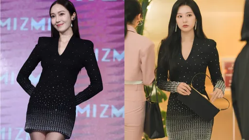 Jessica訪台撞衫《淚之女王》金智媛! 用女神氣場強碰富家千金