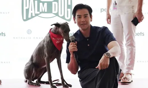 彭于晏牽狗走上坎城頒獎台撂英文！《狗陣》奪一種關注大獎