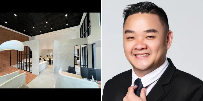 林道遠迎來事業「第二春」，轉戰當房仲。翻攝林道遠&靜香'life 臉書