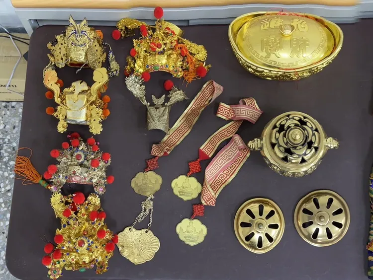 警方呼籲有類似遭遇的被害人或宮廟，出面指認。讀者提供