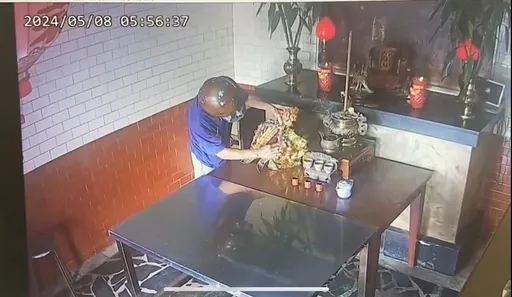 詭異!台南阿伯入廟洗劫還扒光土地公衣帽 自稱有感應「幹完就斷片」