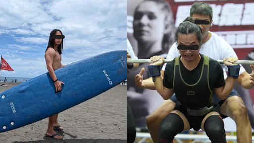 中捷長髮哥是健力好手!「御宅怪人」成英雄   躺病床擔心錯過菁英盃