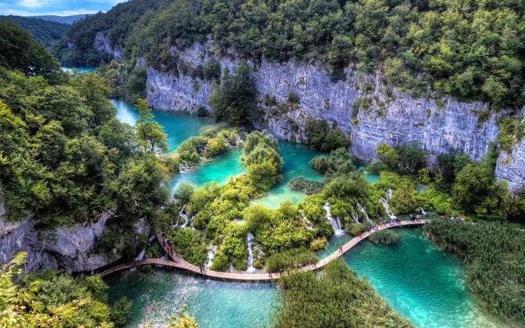 克羅埃西亞十六湖國家公園。業者提供