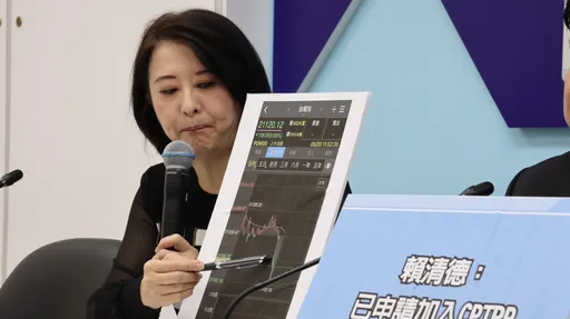 賴清德演說後台股暴跌!王鴻薇批「外資與股民的回應不言可喻」