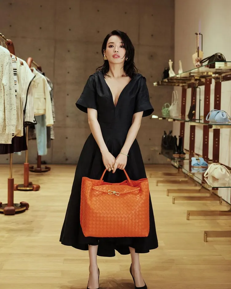 舒淇出席BOTTEGE VENETA北京之夜活動。翻攝舒淇IG