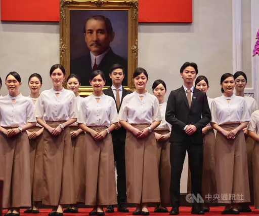 520礼宾服亮相「台湾制造」 128学生参与就职与国宴接待