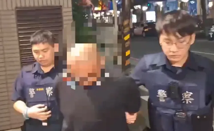 楊男與舅舅酒後互毆，冷眼放任其醉躺路中央，導致後續遭車輾斃。翻攝畫面