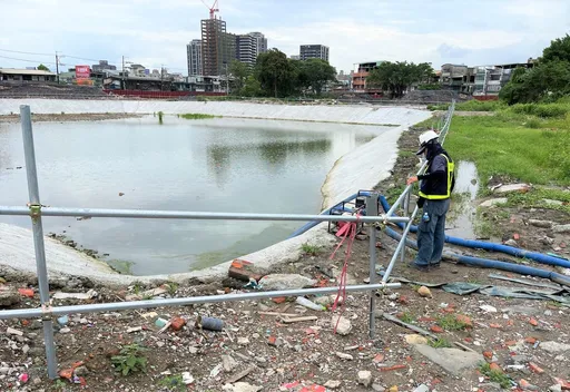 塭仔圳首座滯洪池完工　容量逾2座奧運泳池！全面啟動防汛