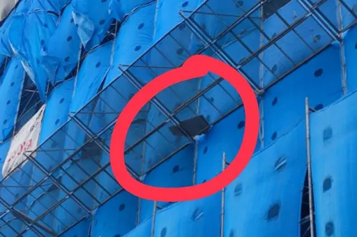 机场捷运轨道又见掉落物 建案工地惹的祸!已勒令停工调查