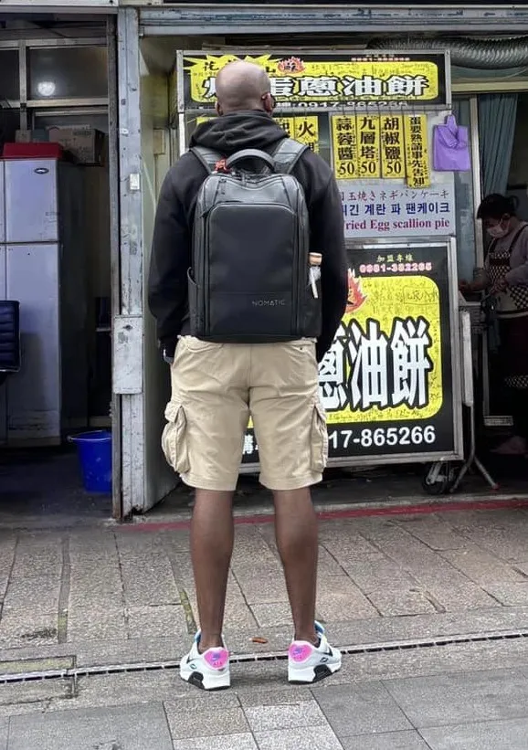 「丹妮婊姐」老公是炸蛋蔥油餅鐵粉。翻攝丹妮婊姐臉書