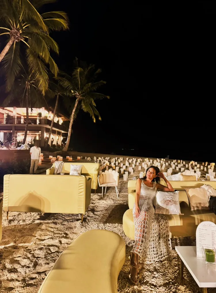 關穎表示這次派對主人相當有誠意、有儀式感。關穎提供