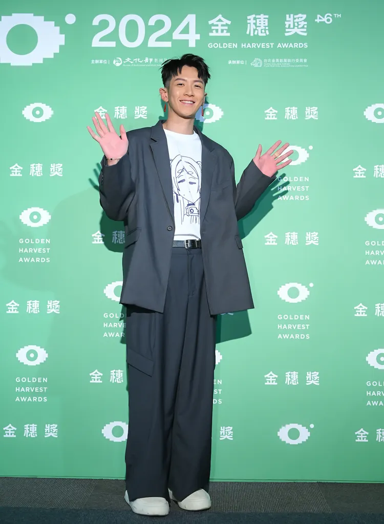 柯震東出席金穗獎。金穗獎提供