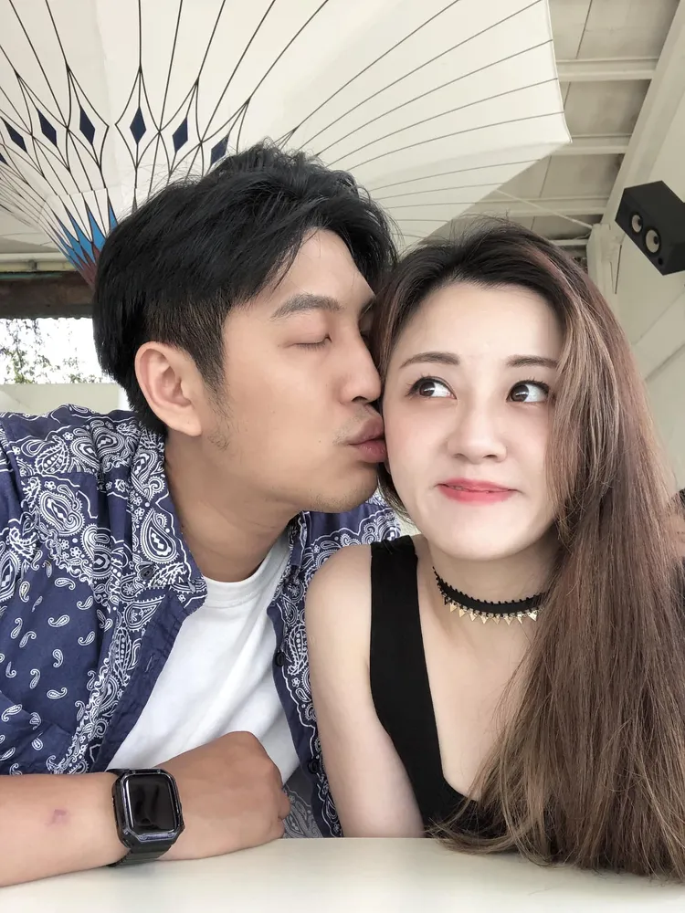 楊佩潔交往5個月就閃婚。翻攝楊佩潔臉書