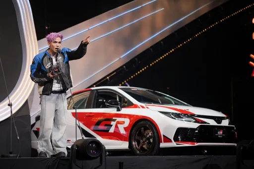 Toyota贊助2024 hito流行音樂獎頒獎典禮 Corolla Altis GR Sport統規賽車驚喜現身
